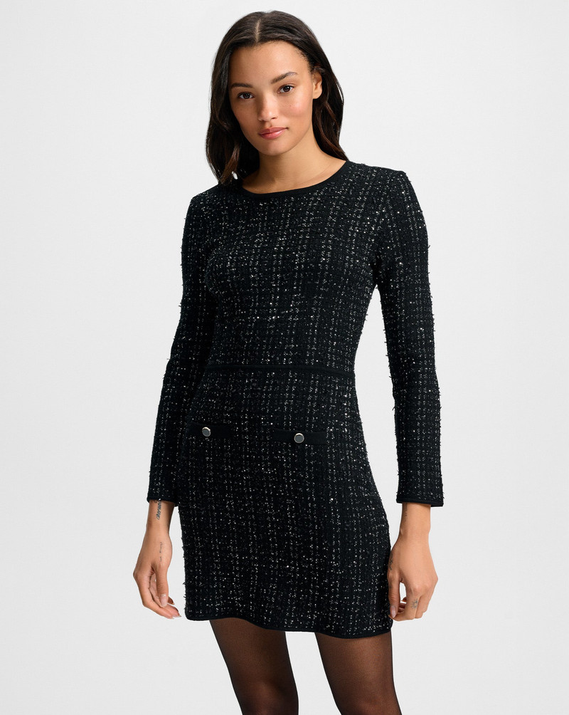 VERONICA BEARD CHANNING KNIT MINI DRESS outlook