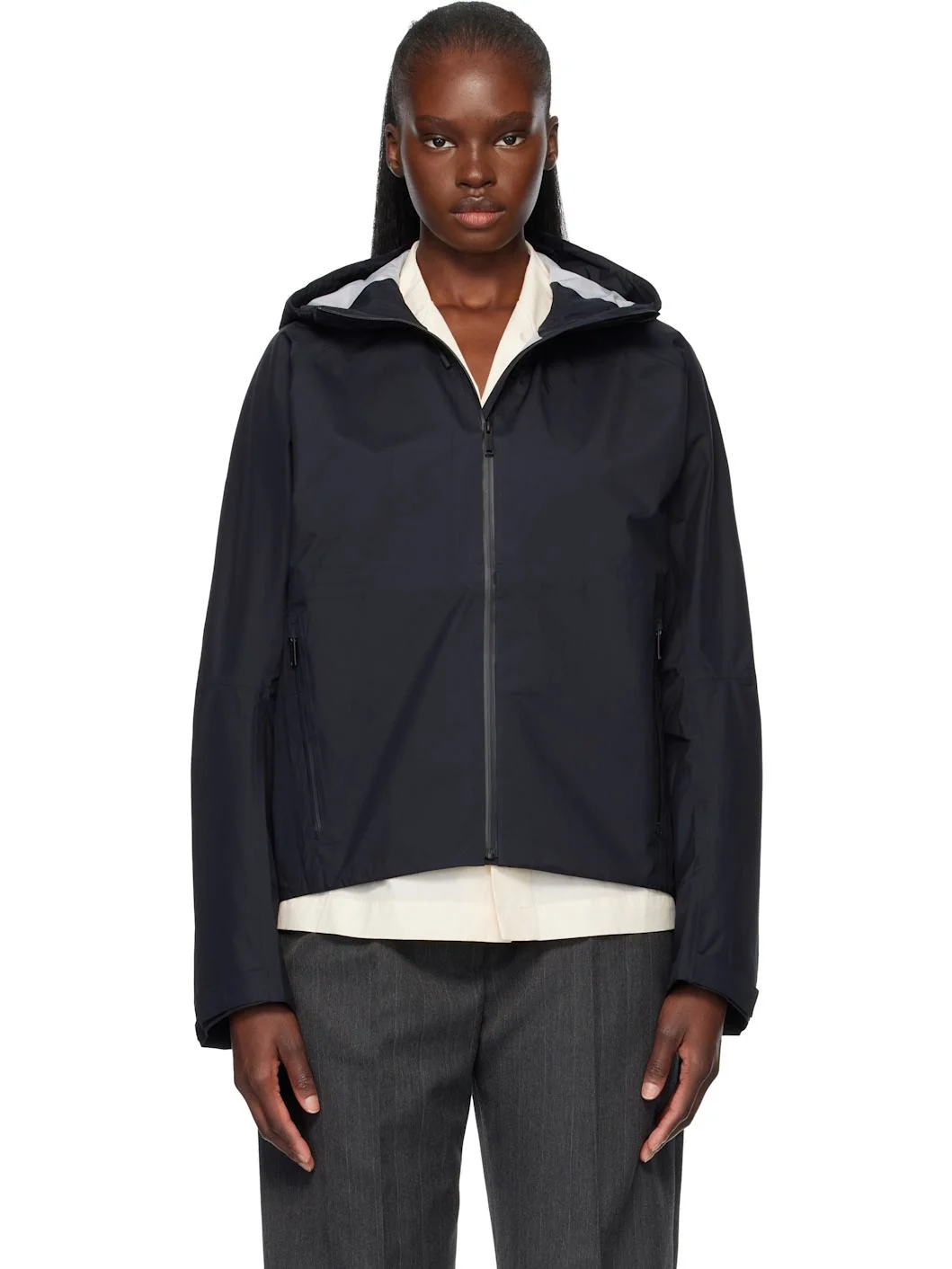 Black Horizon Rain Jacket - 1
