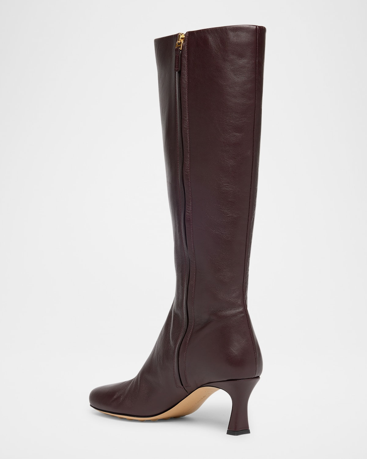 Lagoon Nappa Leather Knee-High Boots - 4