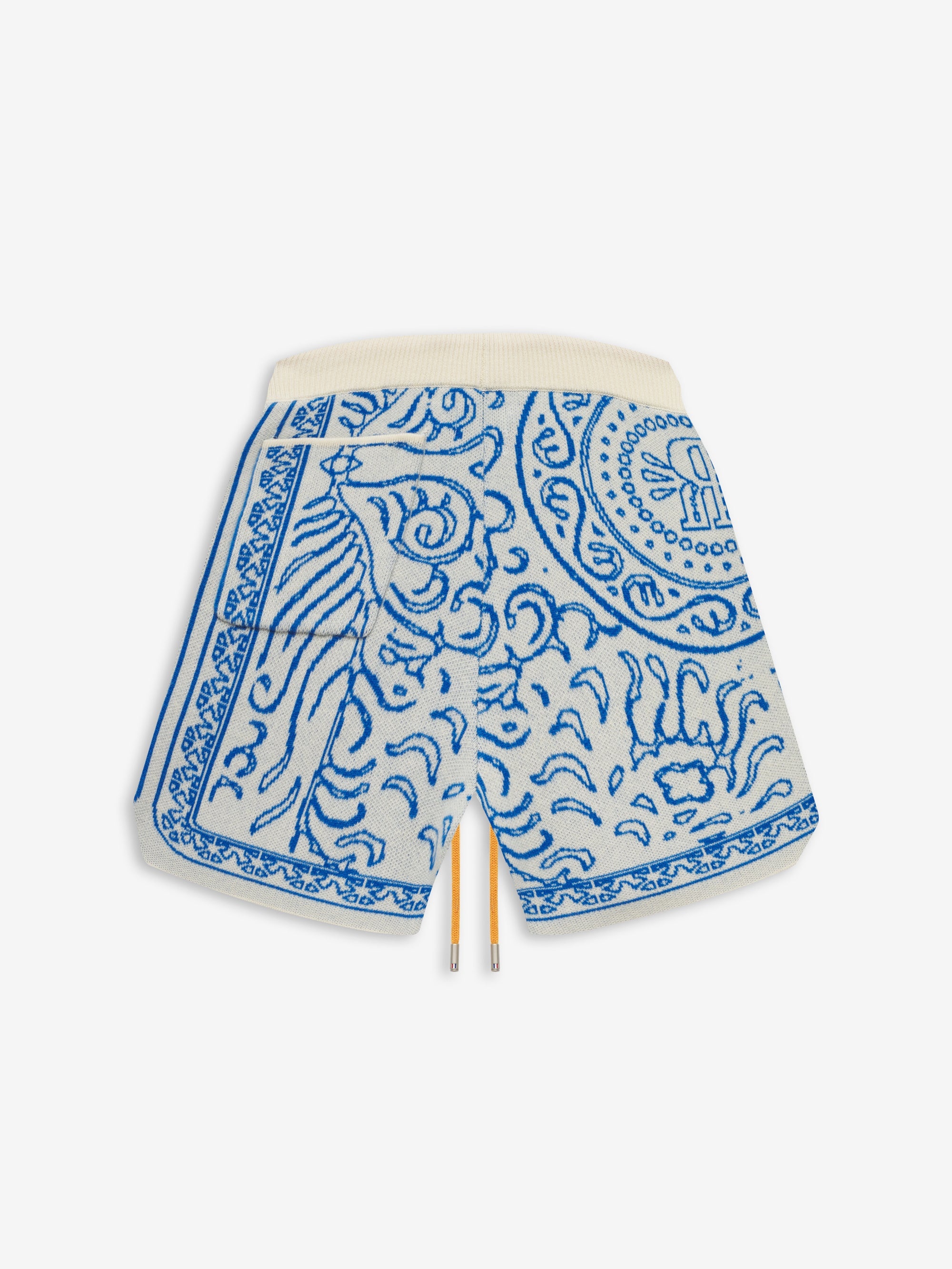 KNIT TILE SHORTS - 2