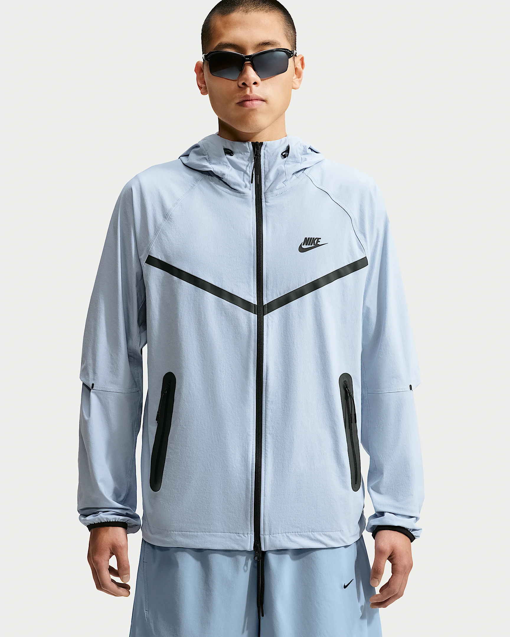 Nike Tech Men's Dri-FIT Woven Full-Zip Windrunner Jacket - 1