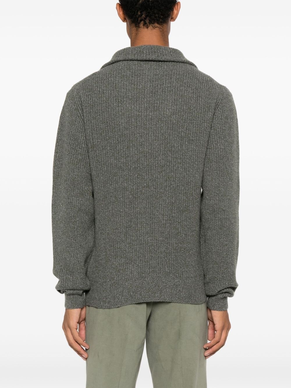 Tarek mock-neck jumper - 4