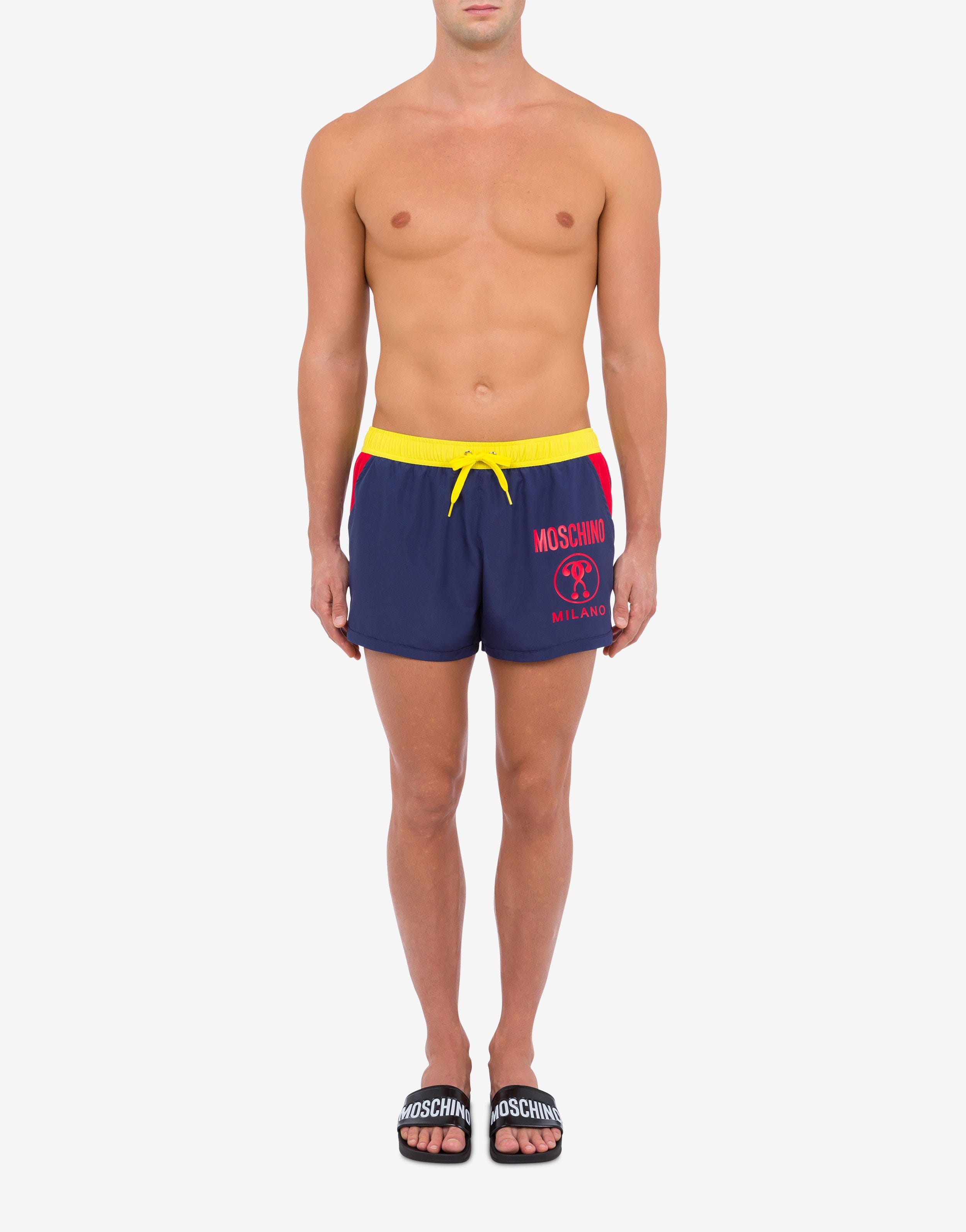 DOUBLE QUESTION MARK SWIM TRUNKS - 2