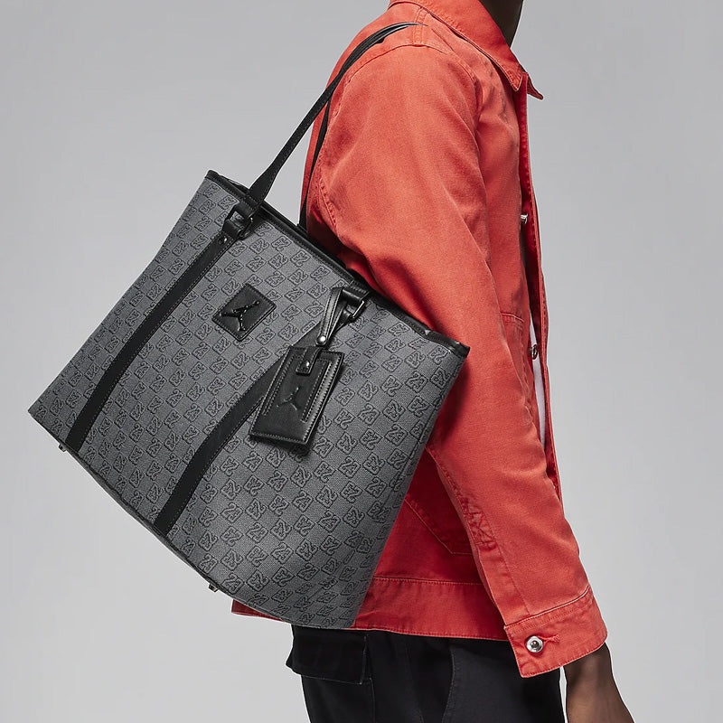 Air Jordan Monogram Tote Bag (32L) 'Grey' HF1890-070 - 5