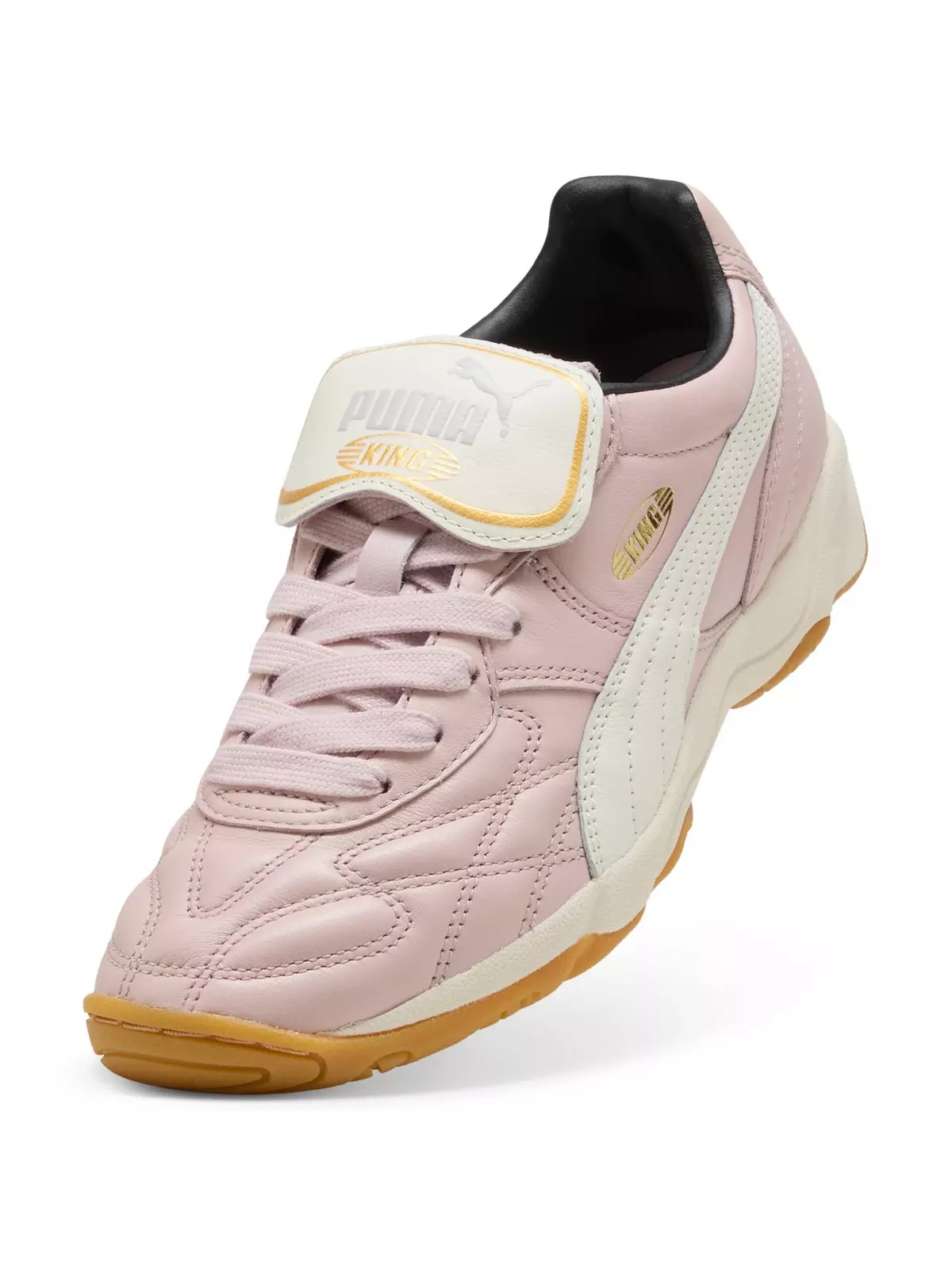 PUMA King Indoor "Pink/White/Gum" Women's Shoe - 6