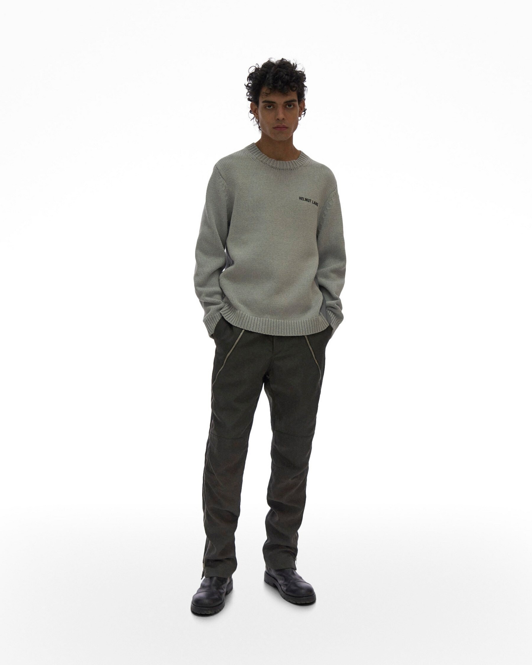 REFLECTIVE PANEL SWEATER - 2