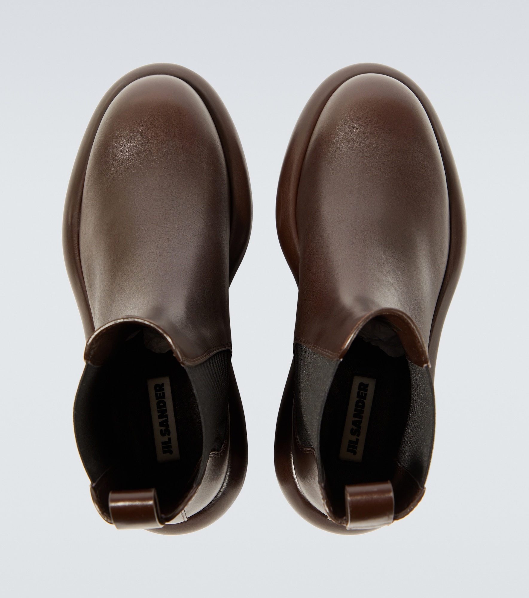 Leather Chelsea boots - 4