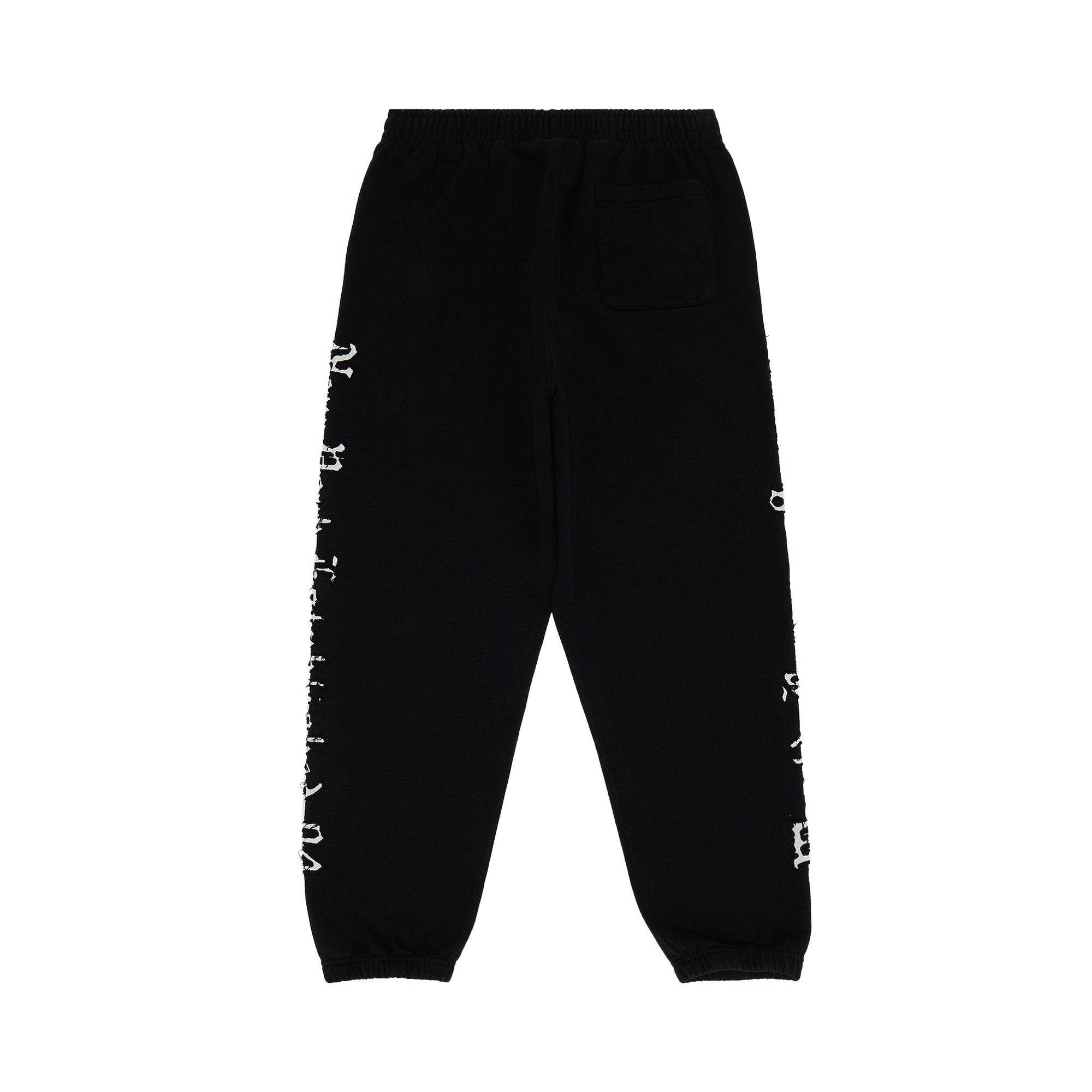 Supreme Contrast Cutout Sweatpant 'Black' - 2
