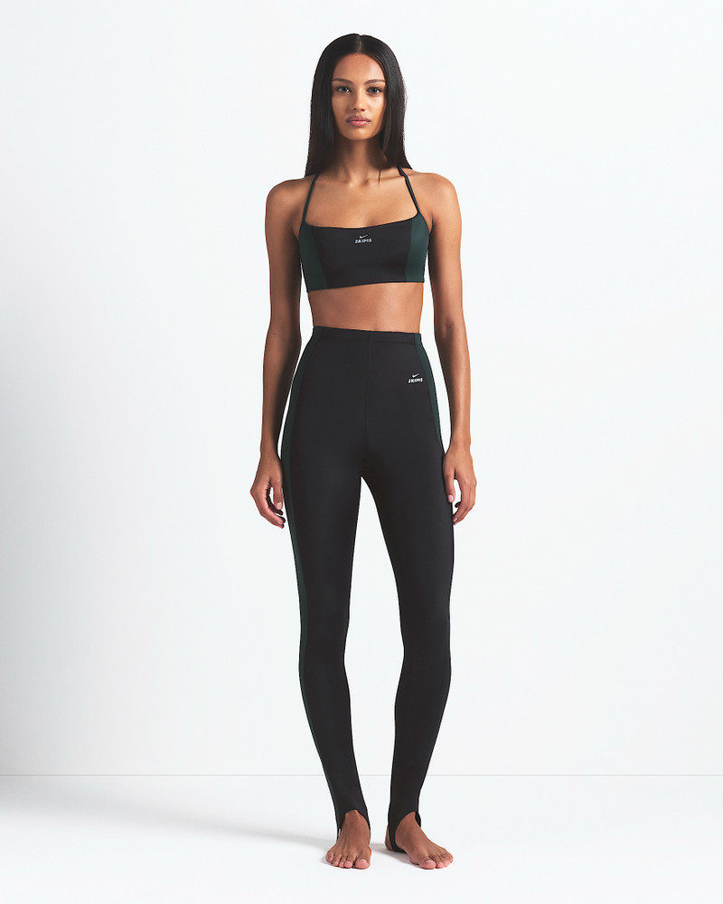 NikeSKIMS Shine Women's High-Waisted 26" Stirrup Leggings with Drawcord 1
