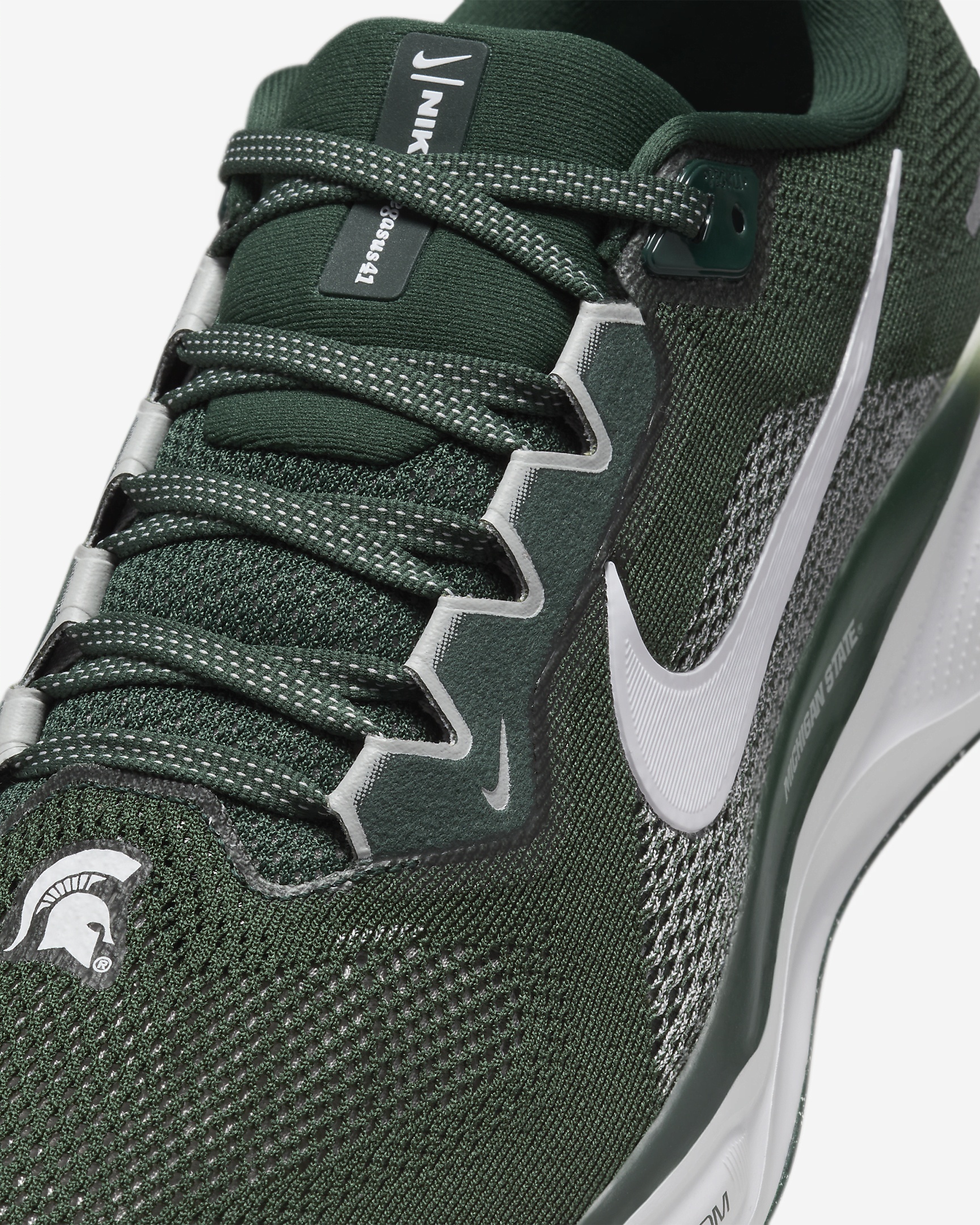 Michigan State Pegasus 41 Men's Nike College Road Running Shoes - 7