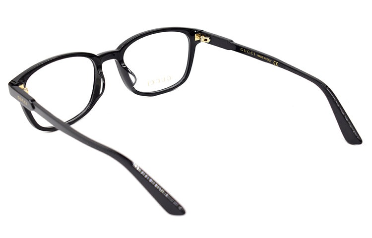 (WMNS) Gucci Elegant Series Minimalistic Business travel Version Optical Glasses Black GG0867OA-001 - 3