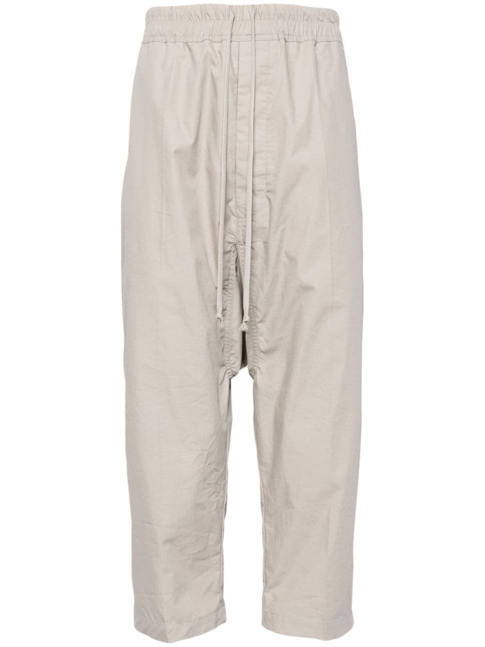 Lido drop-crotch cotton trousers - 1