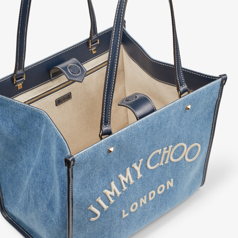 Varenne Tote Bag
Washed Denim Logo Tote Bag with Embroidered Logo 3