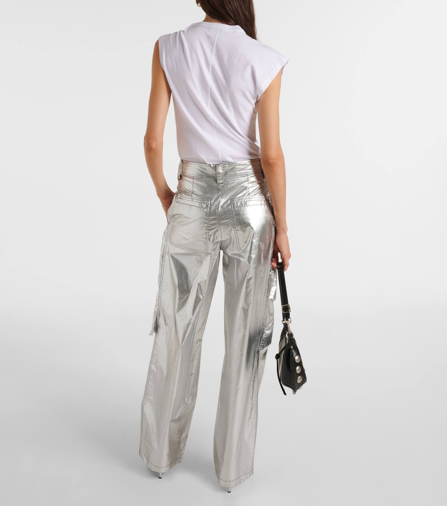 Divina wide-leg cargo jeans - 3