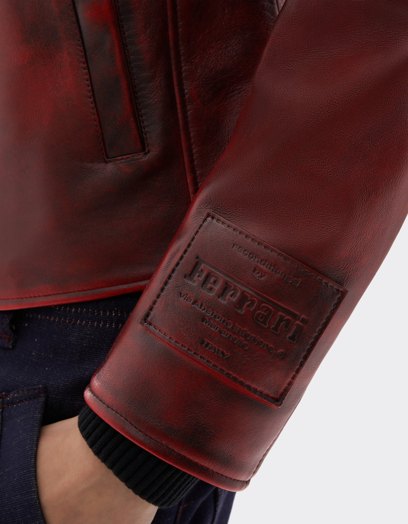 Reconditioned by Ferrari leather jacket for the 2026 Silverstone GP 6