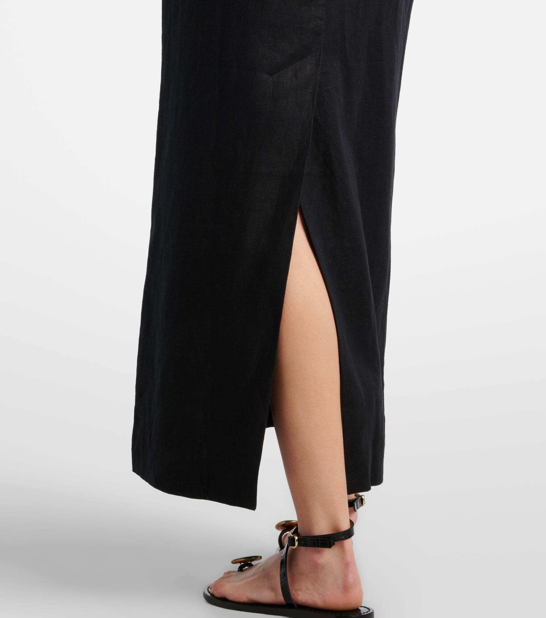 Felice linen midi dress - 5