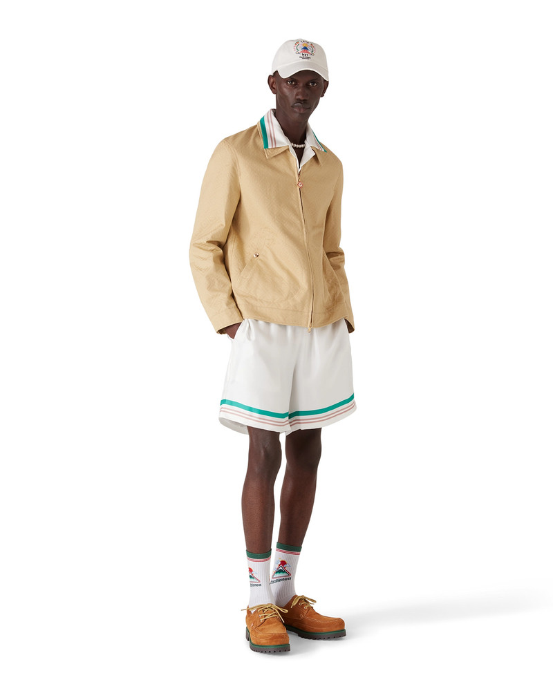 CASABLANCA Cotton Monogram Jacquard Jacket outlook