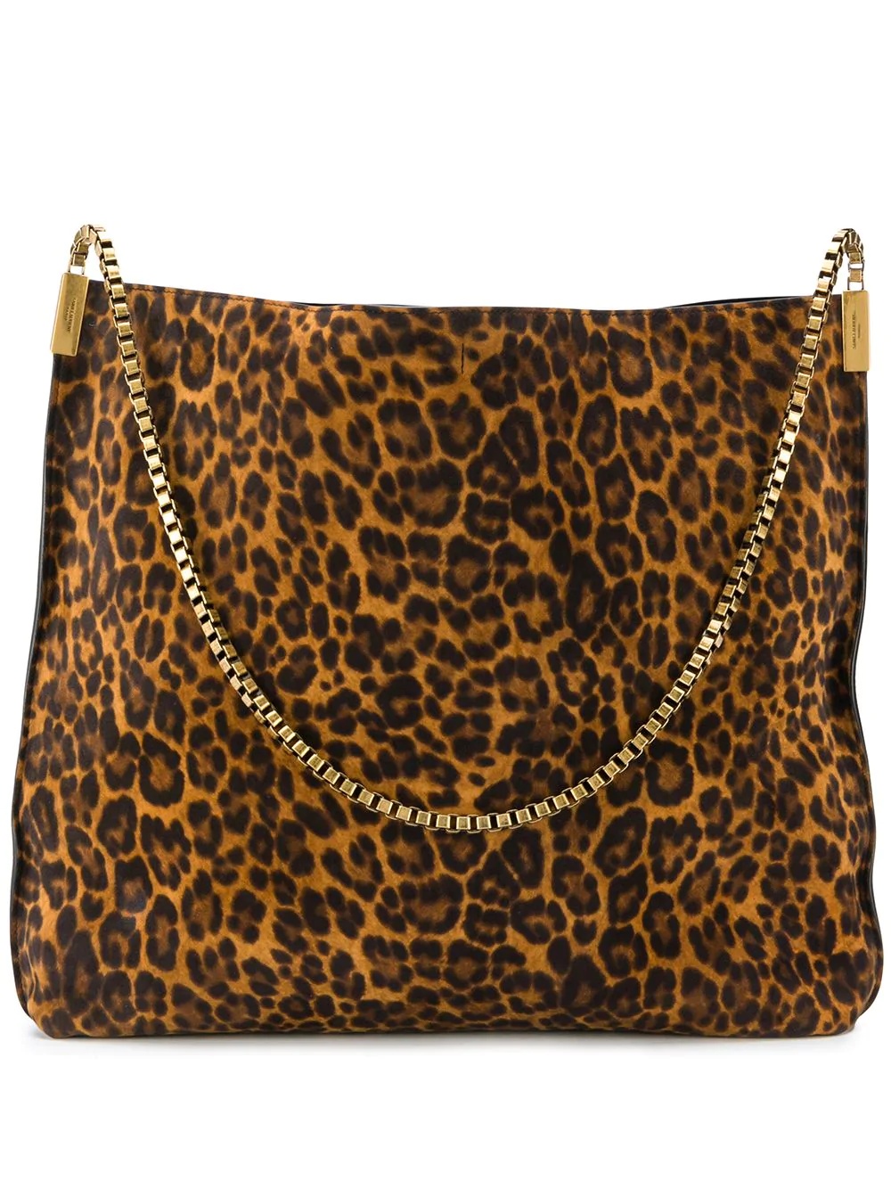 medium Suzanne leopard print tote bag - 1