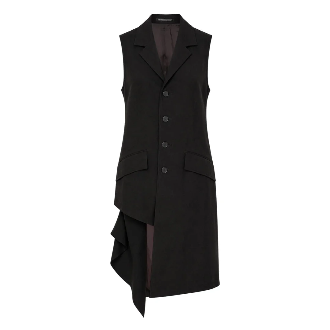 Sleeveless Long Jacket - 1