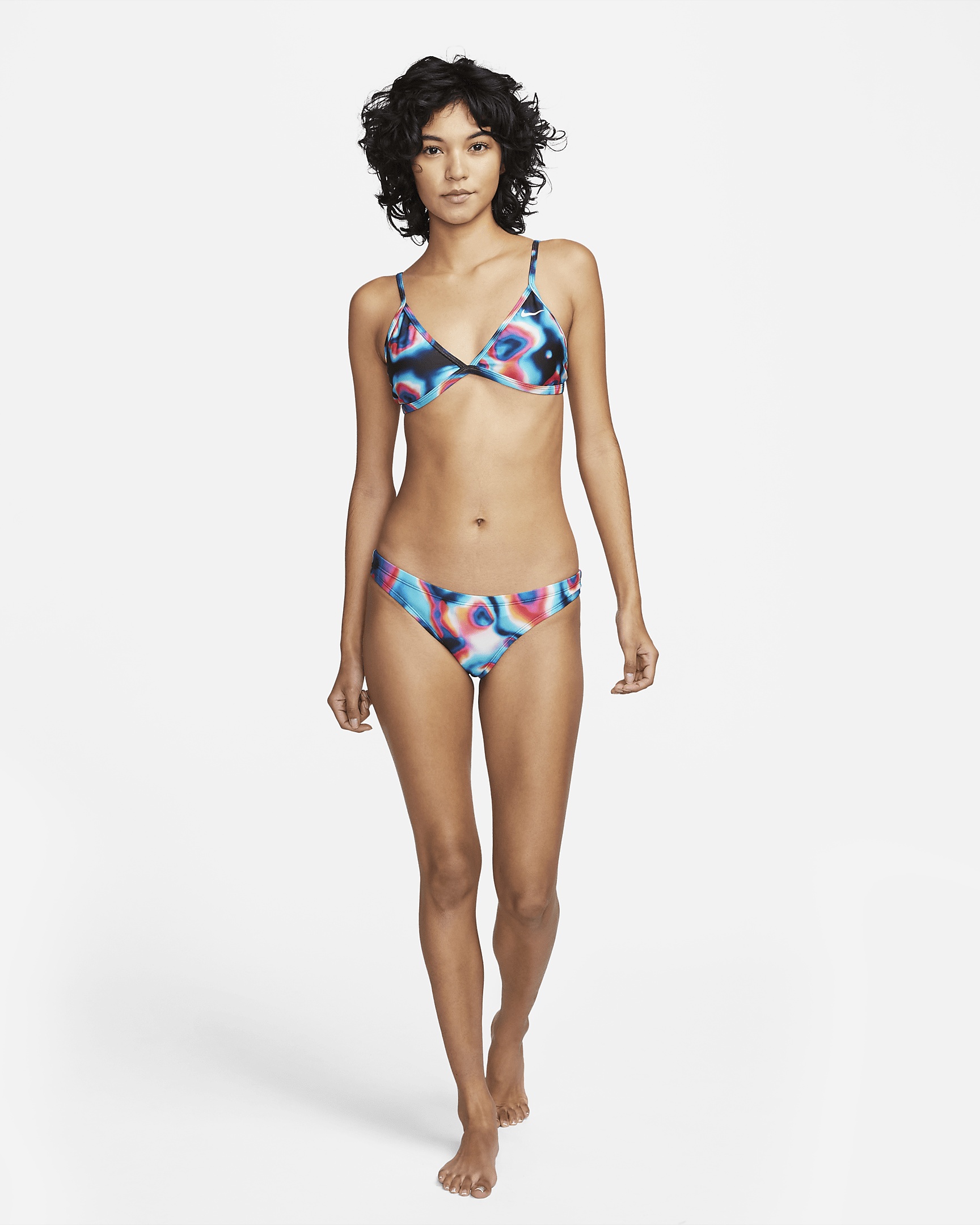 Nike Women's Swim HydraStrong Cheeky Bikini Bottom - 6