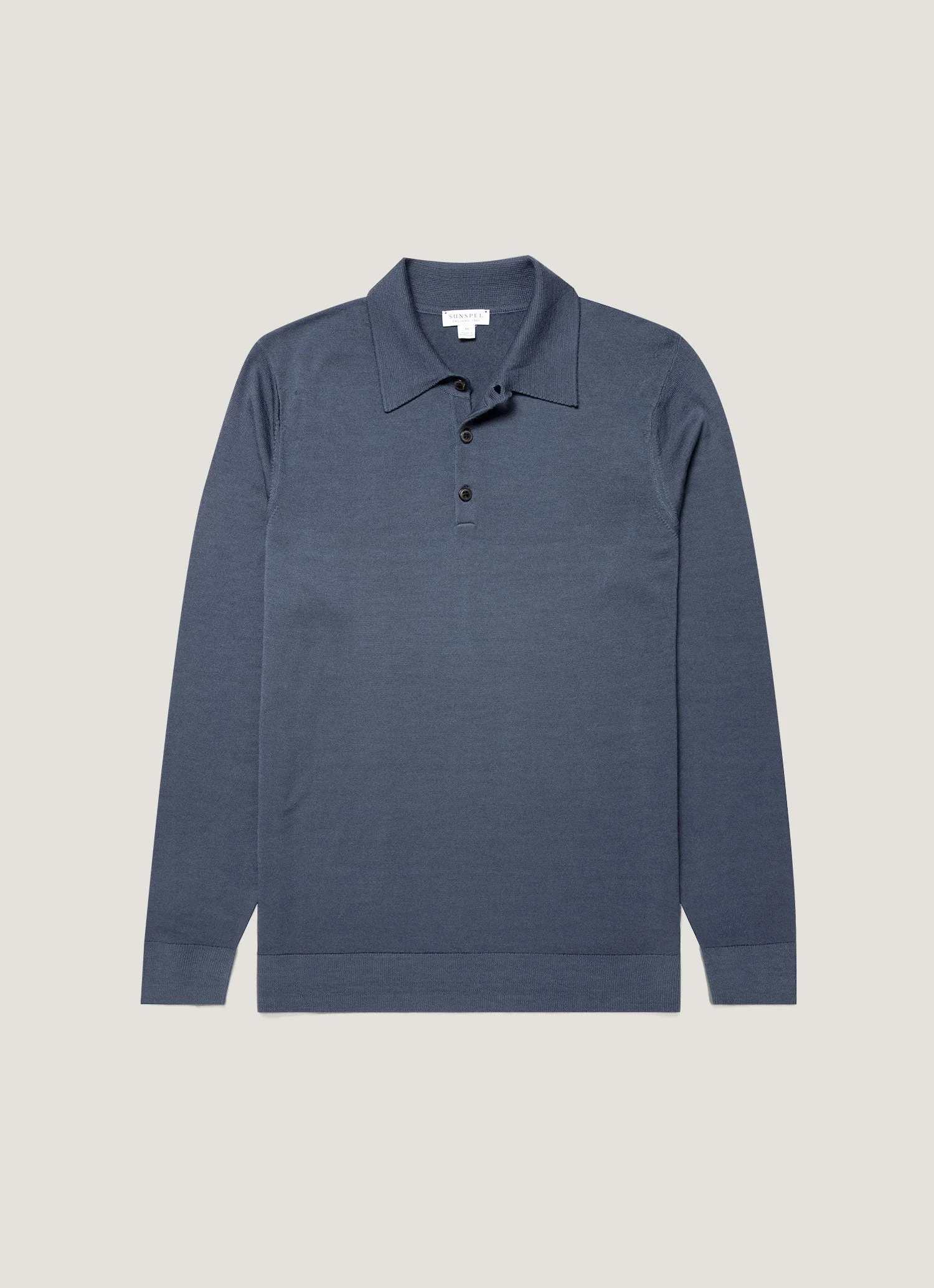 Extra‑Fine Merino Knitted Polo Shirt - 1