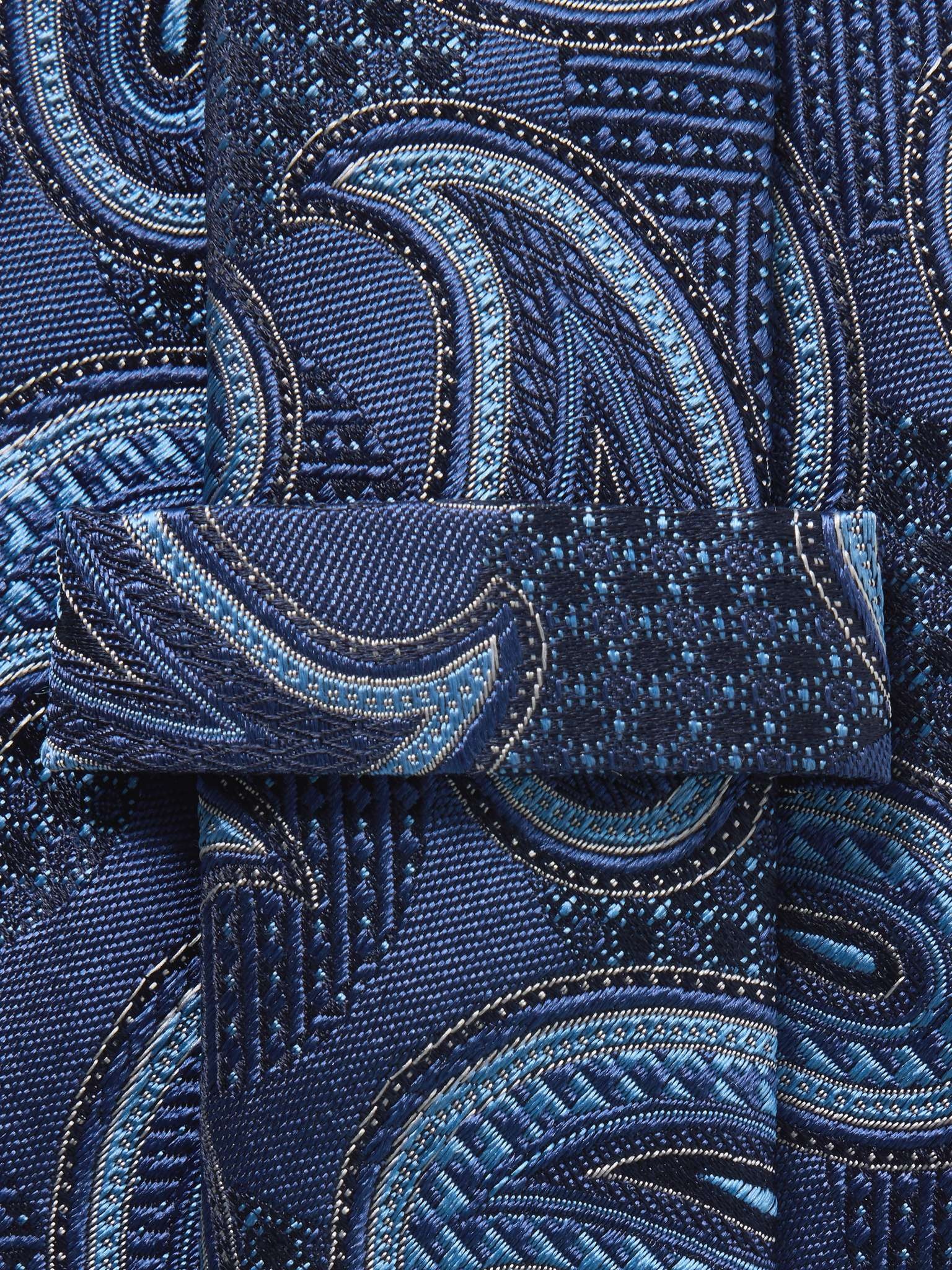 8cm Paisley-Jacquard Silk Tie - 3