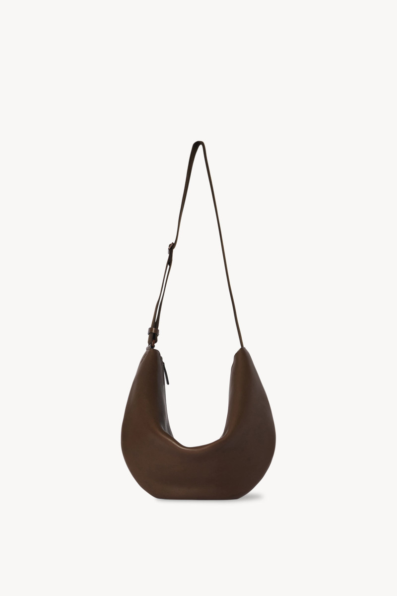 Crossbody Crescent Bag in Leather 1