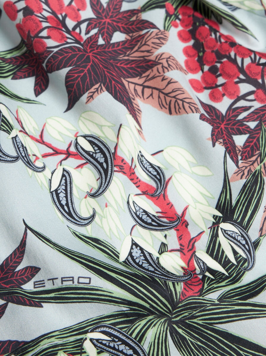 SHIRT WITH FOLIAGE PRINT - 6