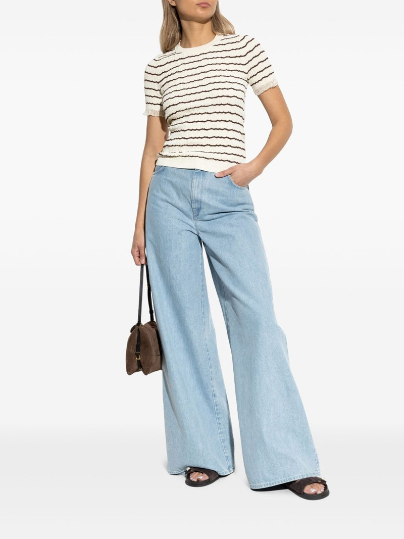 rag & bone striped ribbed top outlook