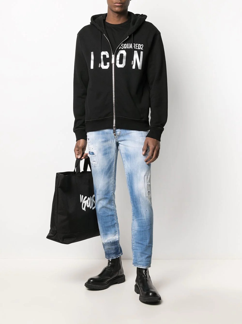 Icon zip-up hoodie - 2