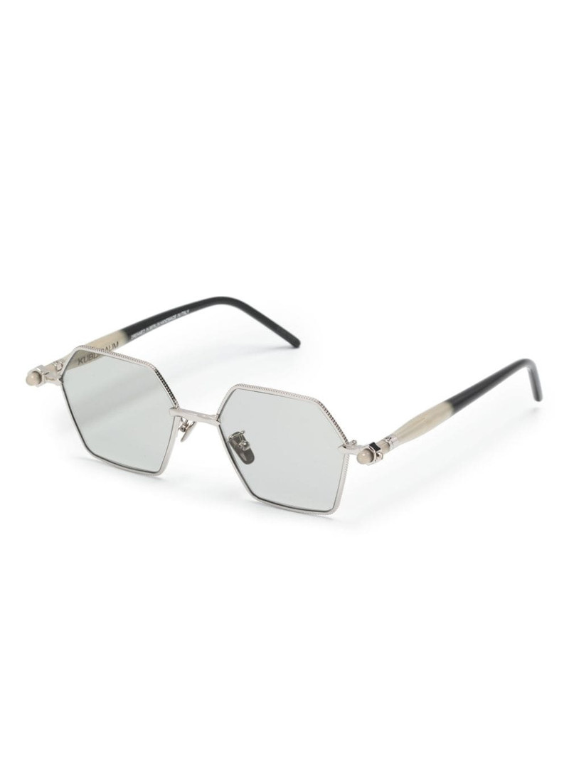 Kuboraum P70 geometric-frame sunglasses outlook