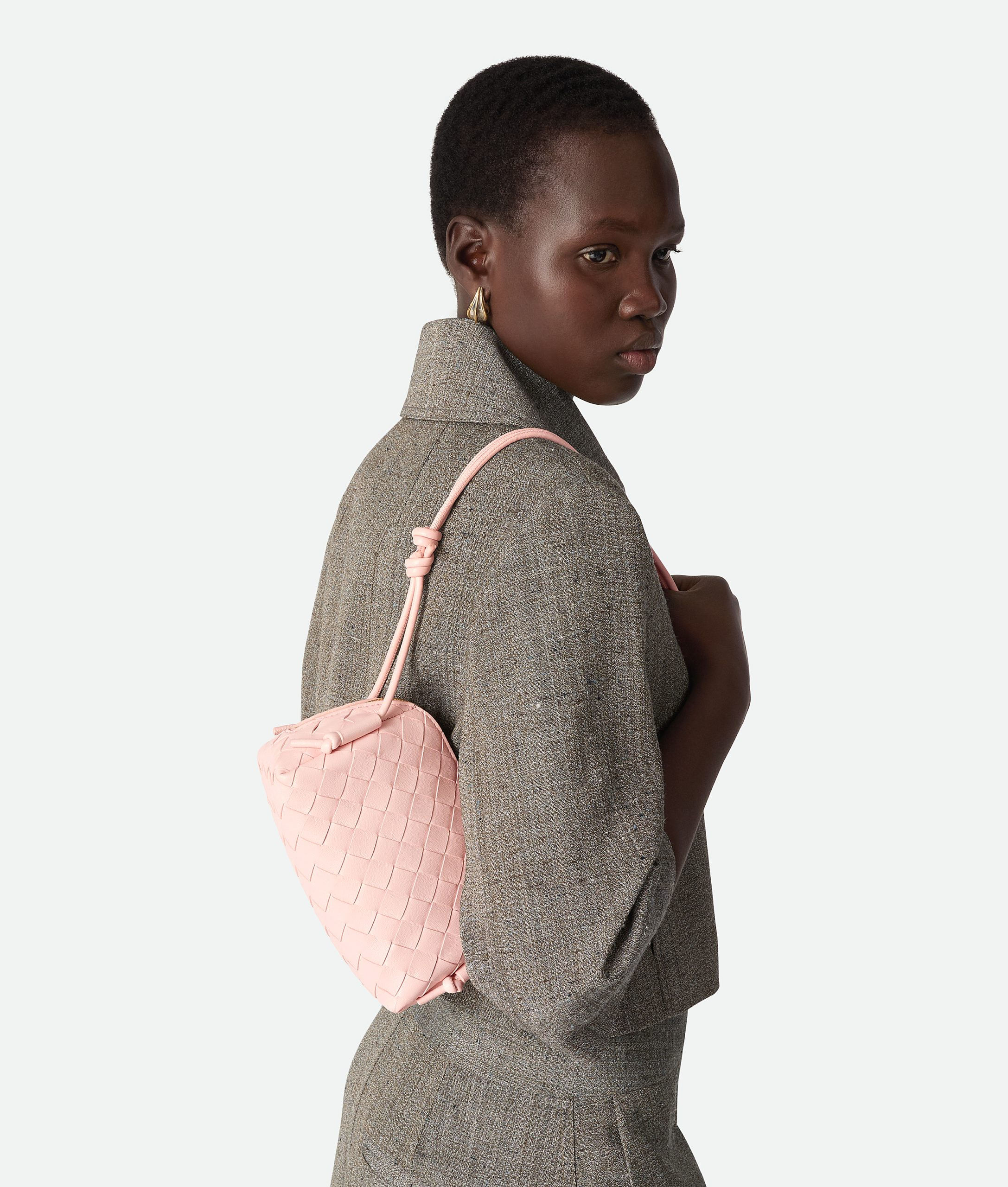 Bottega Veneta – Concert Pouch – Seashell - 5