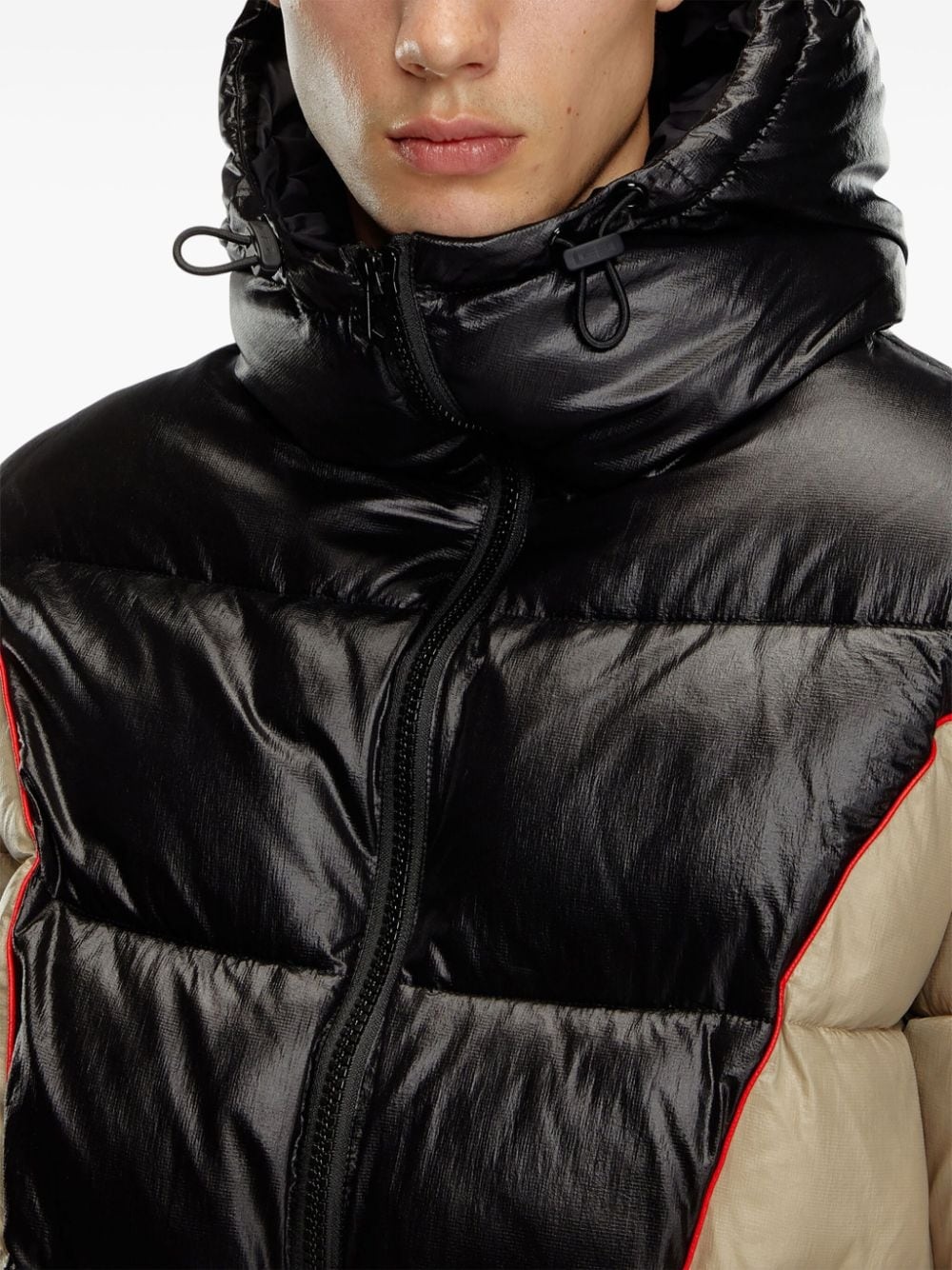 W-Ostend panelled padded jacket - 5