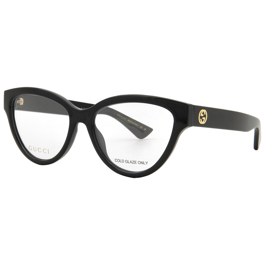 Gucci Demo Cat Eye Ladies Eyeglasses GG1581O 001 55 - 3