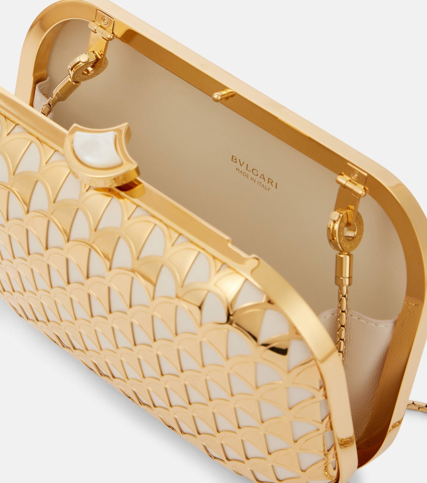 Calla gold-plated clutch - 3