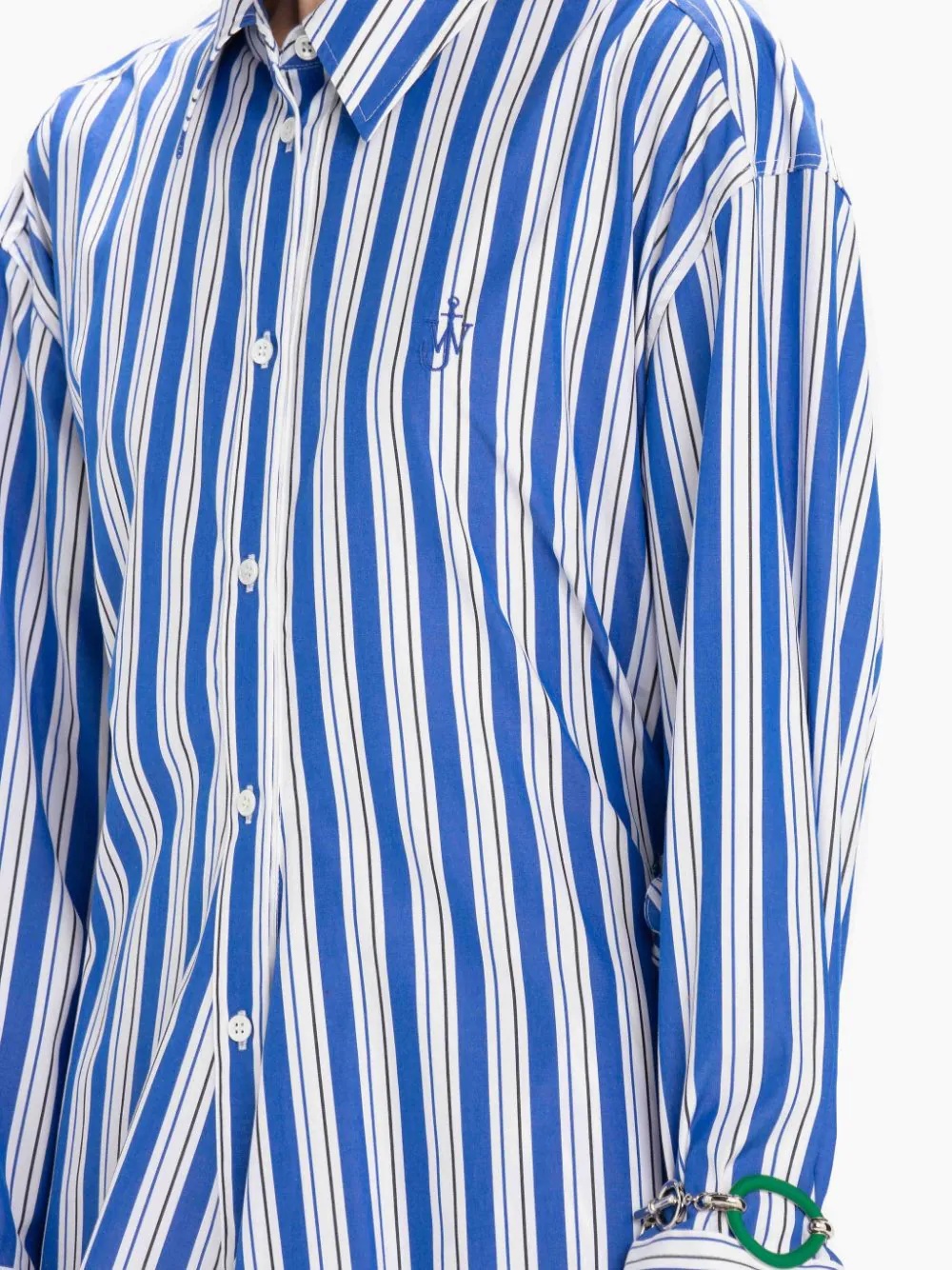 DRAWSTRING HEM SHIRT DRESS - 5