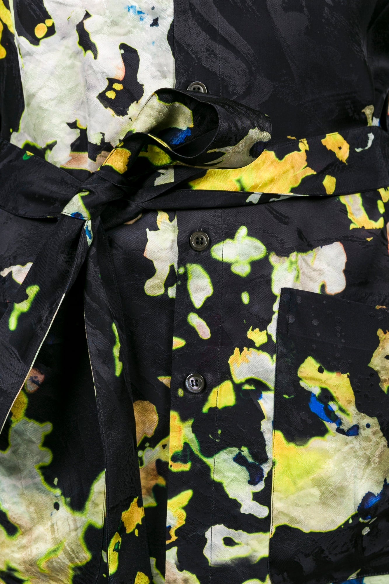 FLORAL PYJAMA SHIRT - 5
