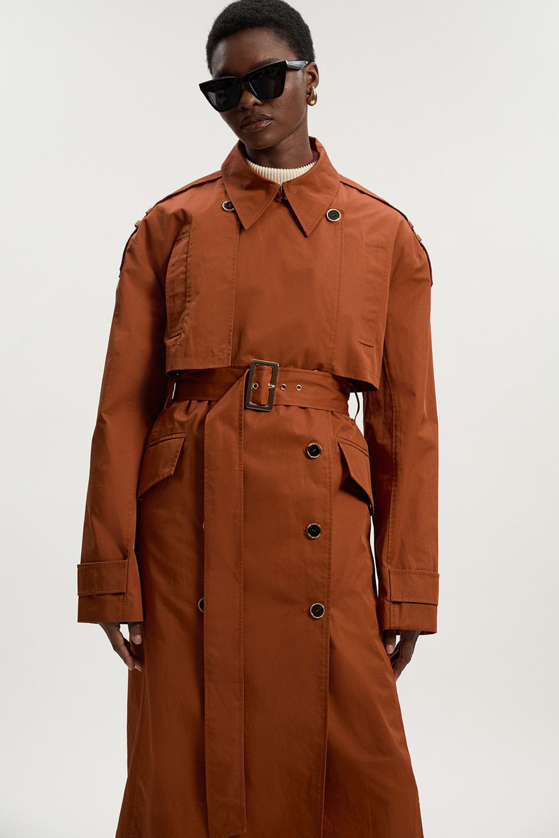 Relaxed Polished Trench Coat 3