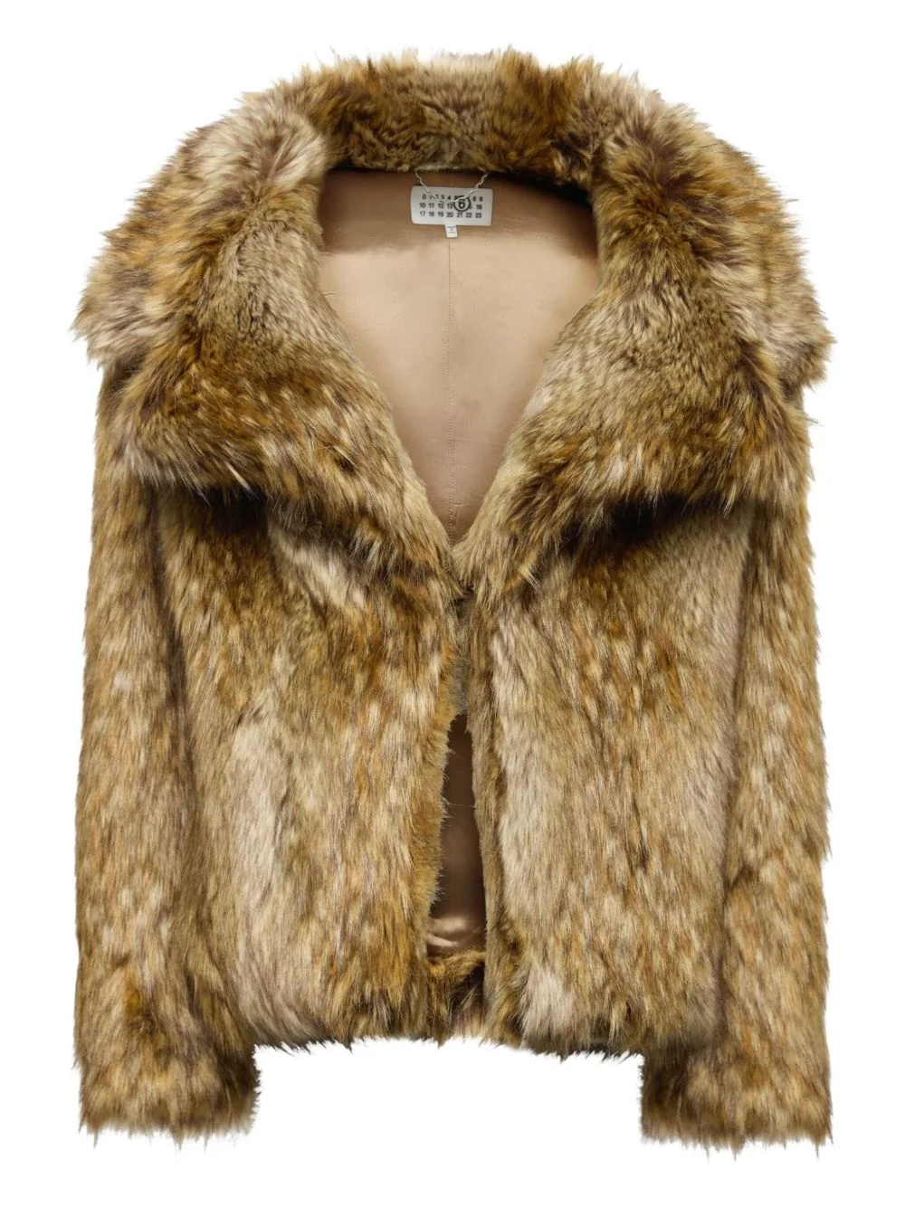 faux-fur jacket - 1
