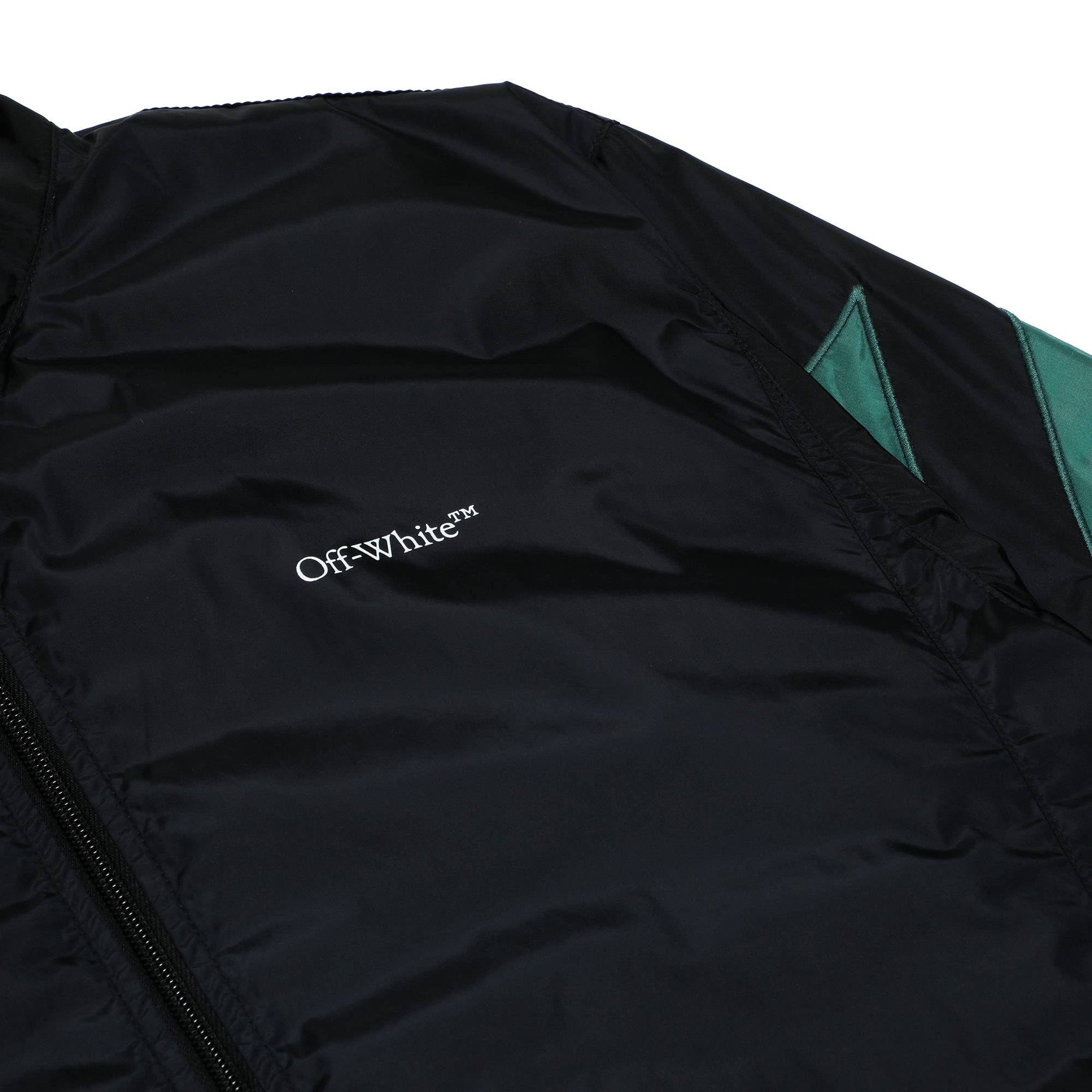 Off-White Diag Nylon Jacket 'Black/White' - 3