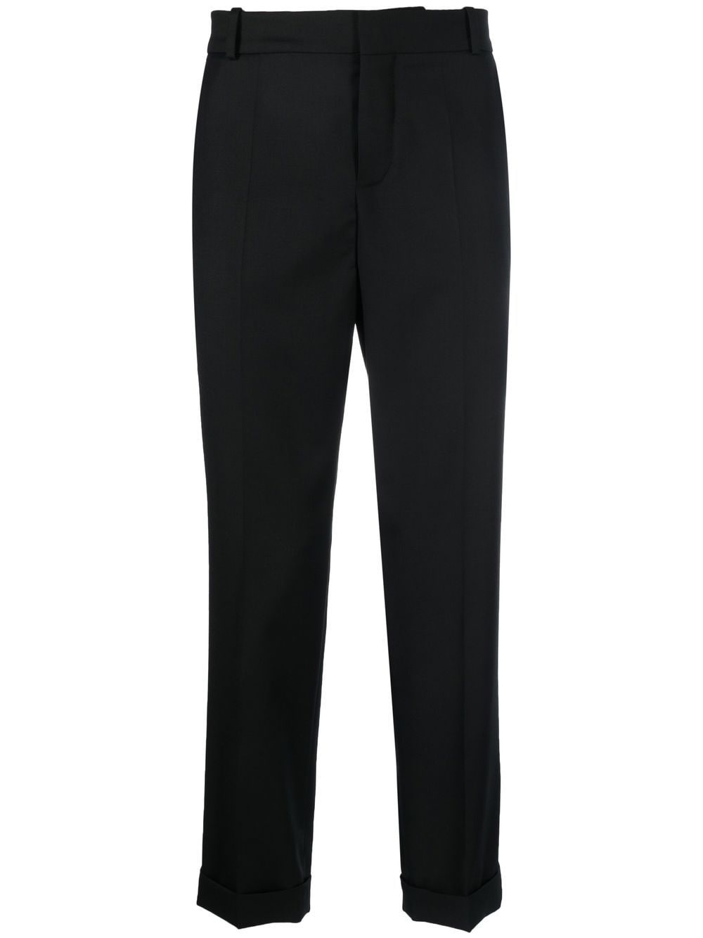 mid-rise cropped trousers - 2