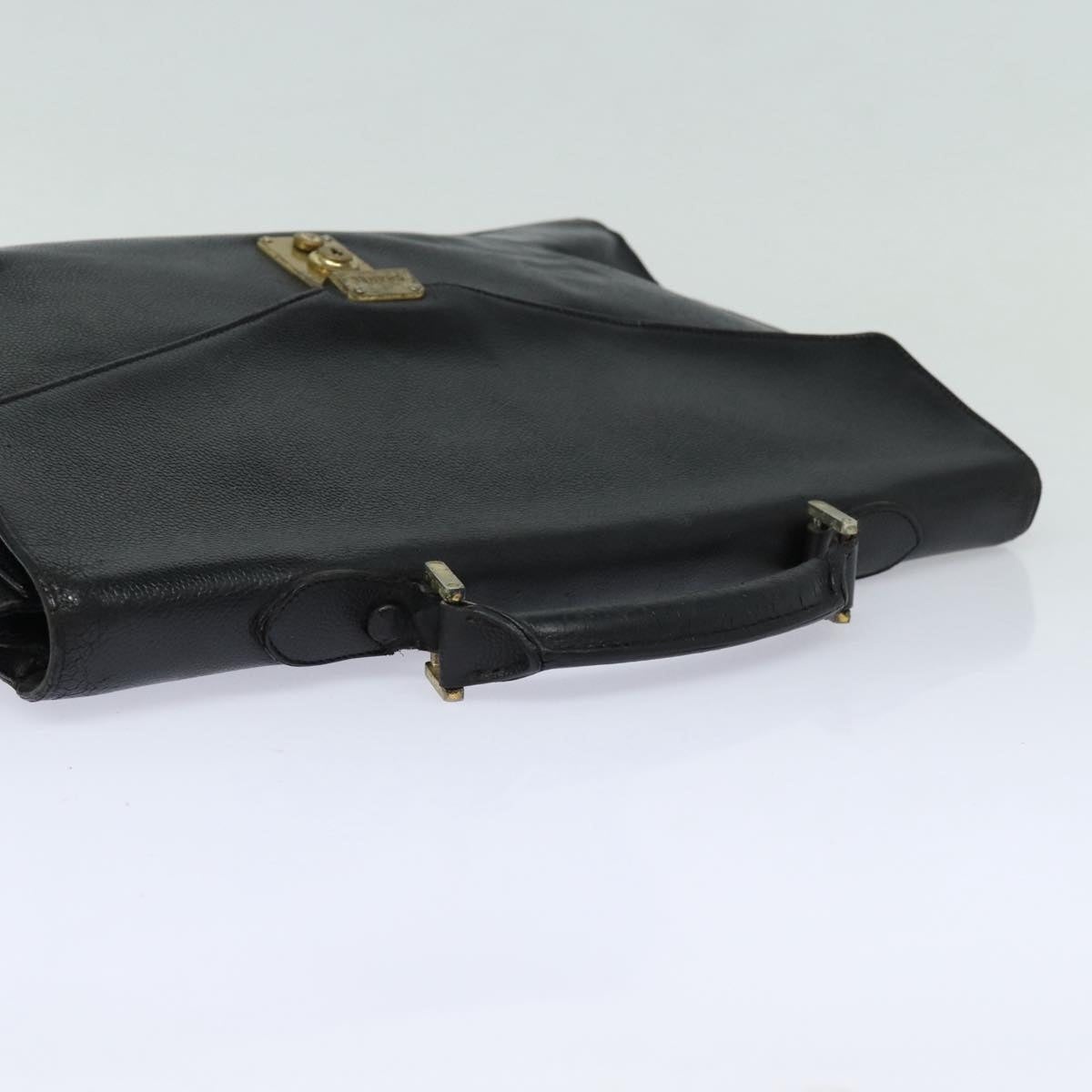 CHANEL Hand Bag Caviar Skin Black CC - 14
