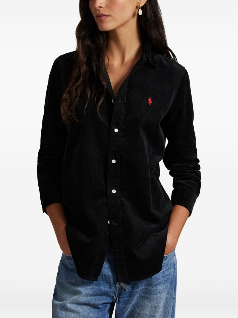 corduroy long-sleeve collared shirt 3