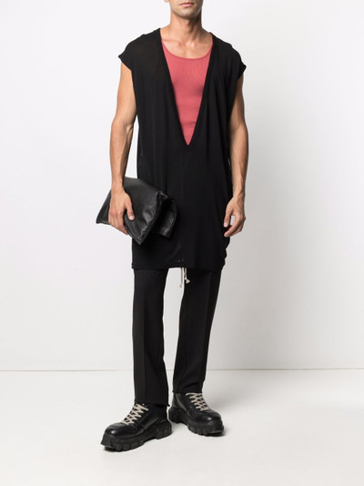 Rick Owens Dylan V-neck vest outlook