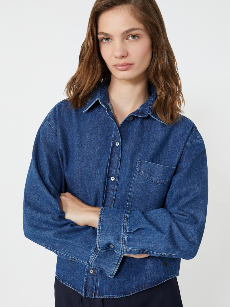 OBBIA Boxy denim shirt 5
