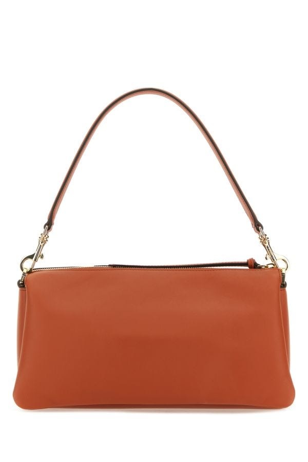 Dark orange Mode Travia shoulder bag - 3