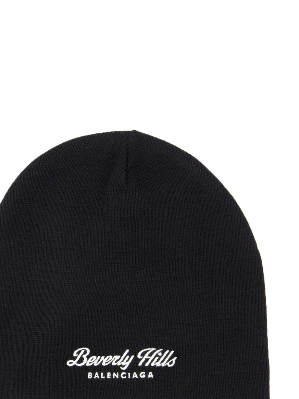 logo-embroidered beanie - 2