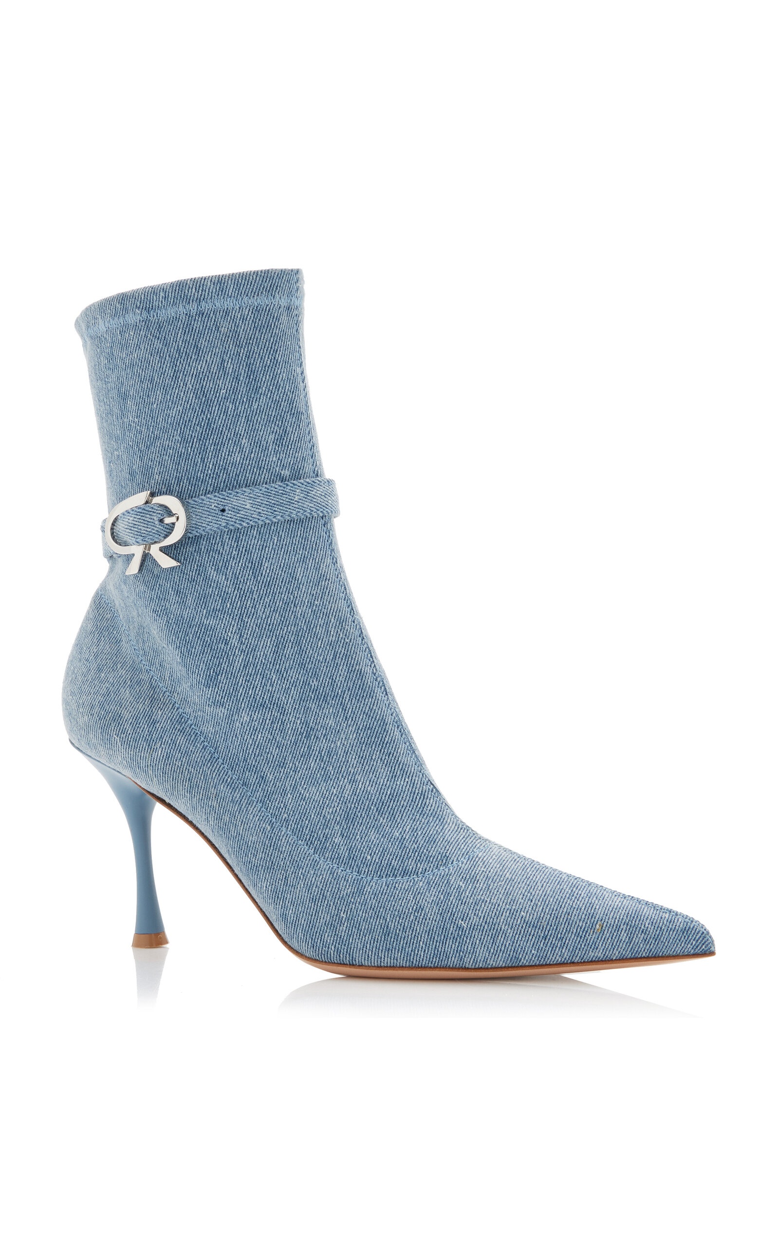 Ascent Denim Ankle Boots blue - 9