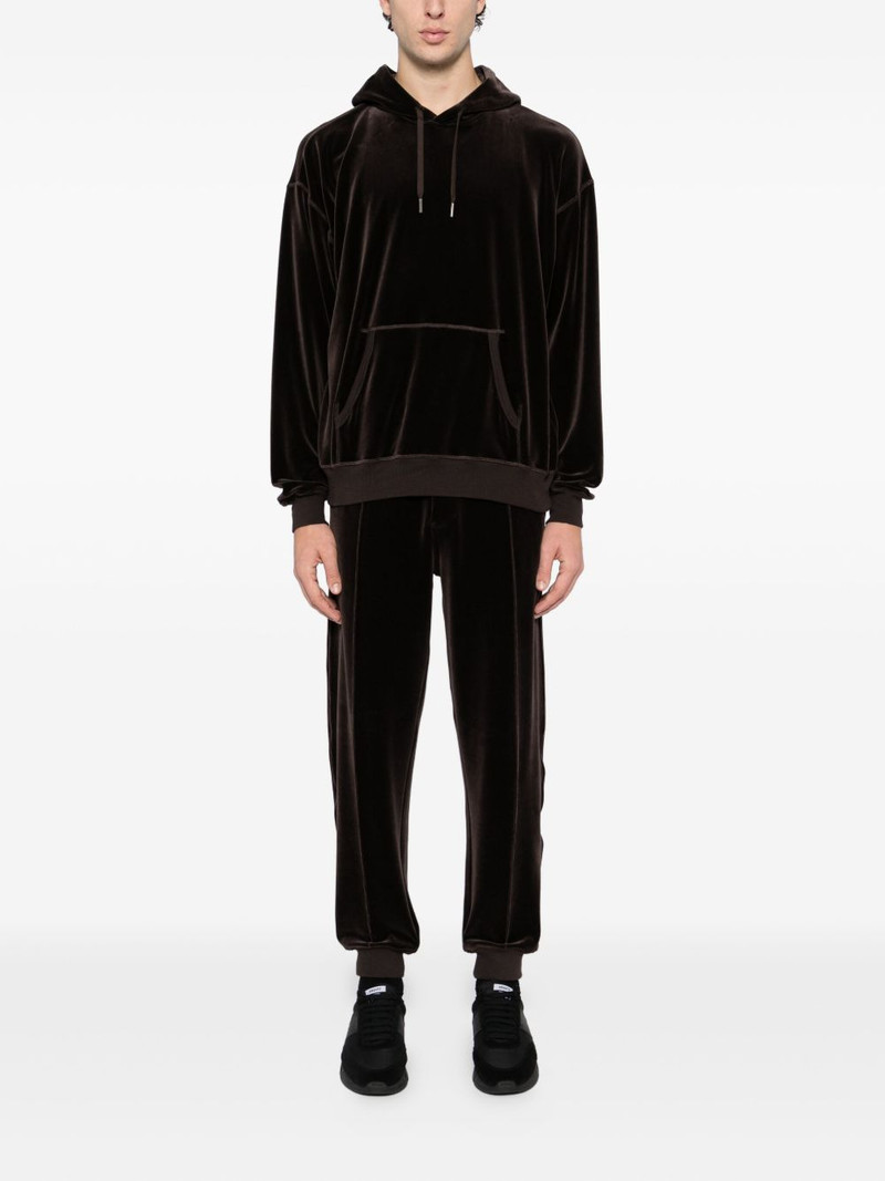 TOM FORD velvet drawstring trousers outlook