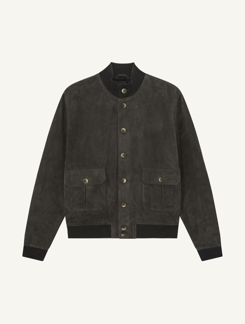 VINCENTE SUEDE BOMBER JACKET 1